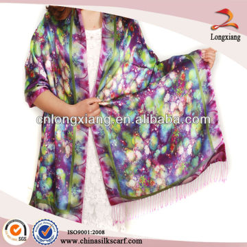 Extra lange Silk China Pashmina Schal